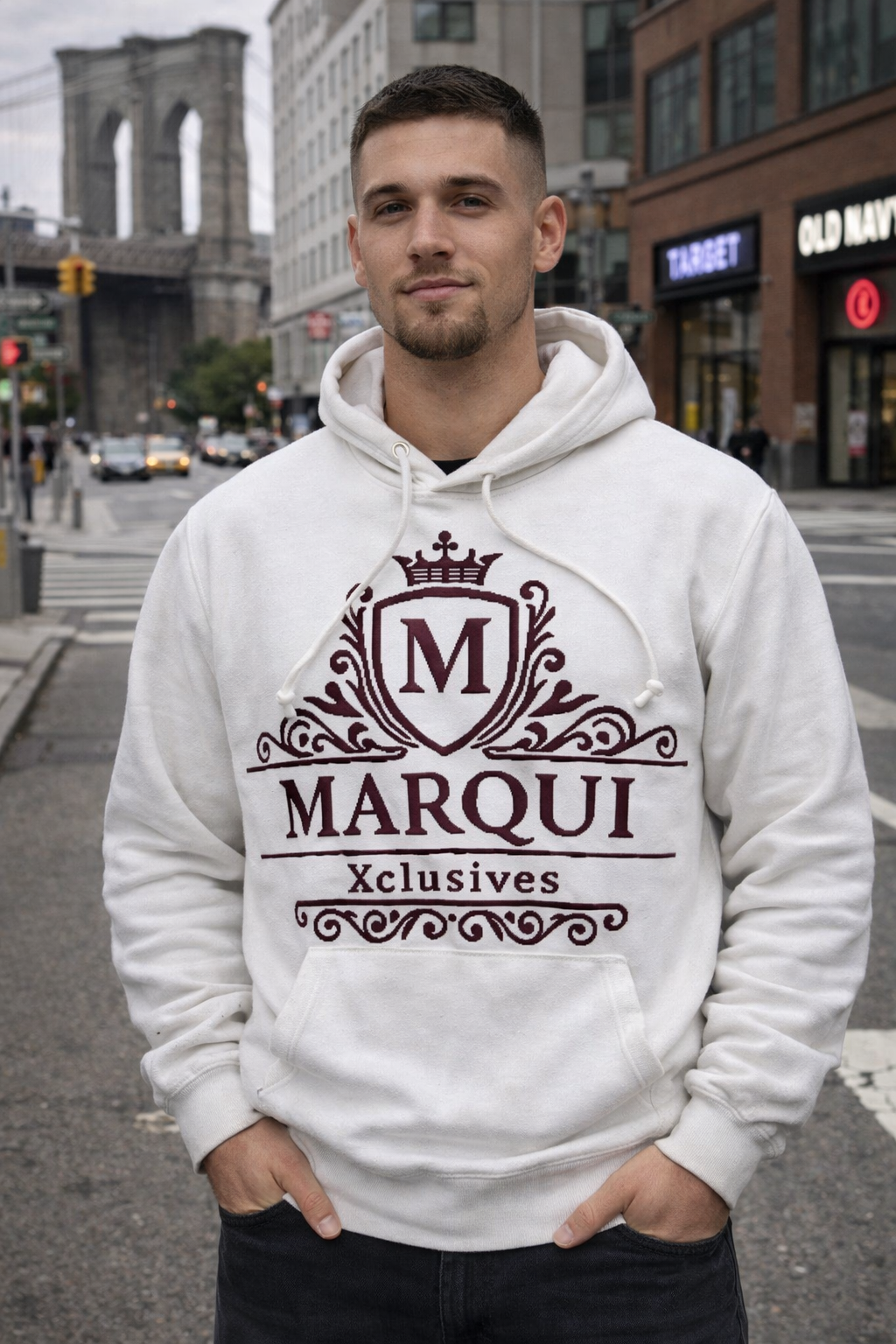 Marqui Xclusives Knitted Hoodie
