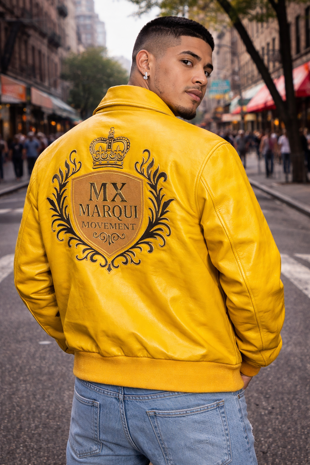 Marqui Xclusives MX Crown Leather Jacket