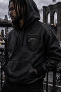 The Brooklyn Legacy Leather Hoodie