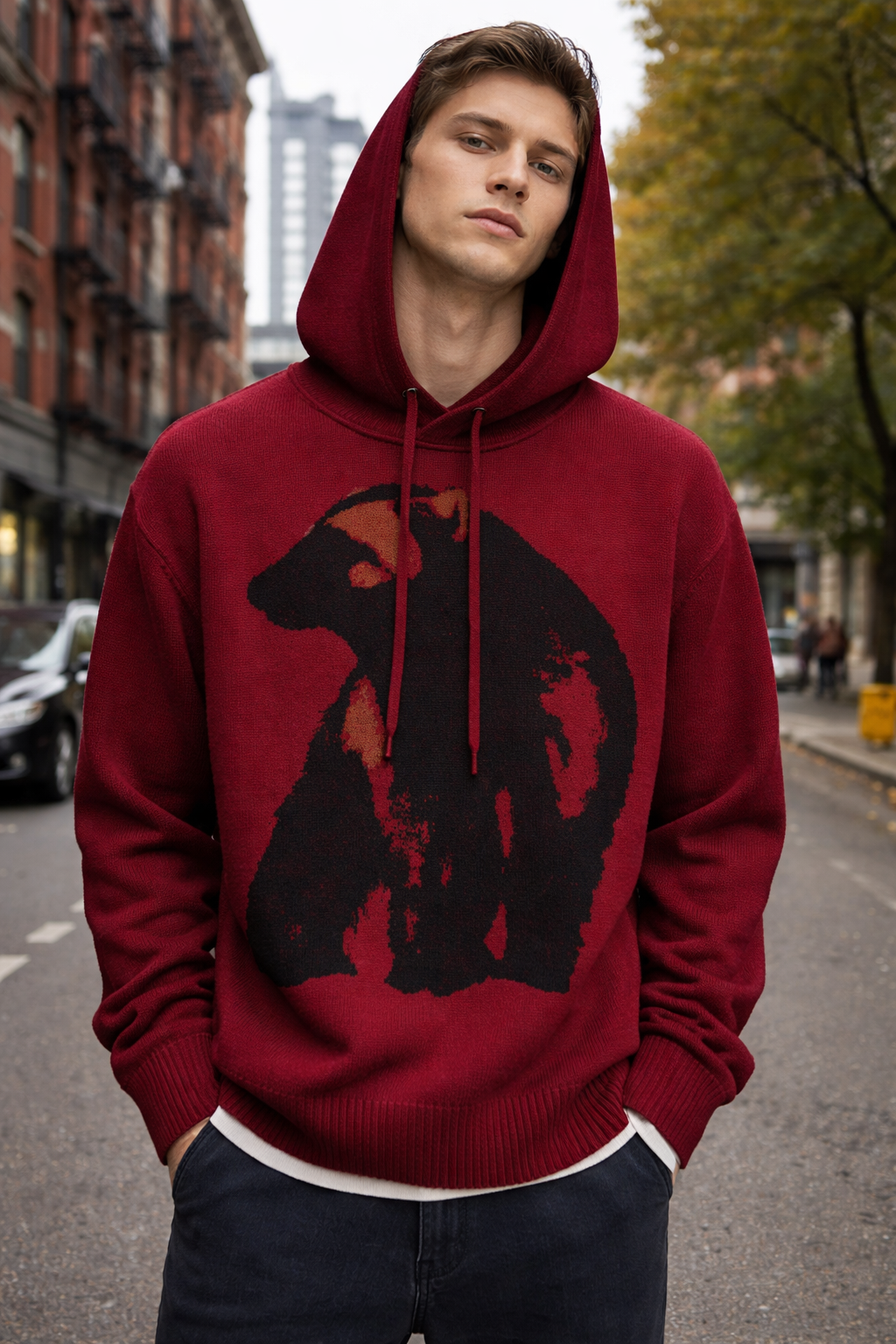 Marqui Xclusives Knitted Wolverine Hoodie